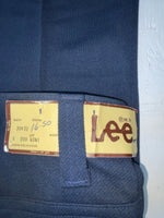 New Vintage Blue Lee Polyester Pants #2004041 OO-86