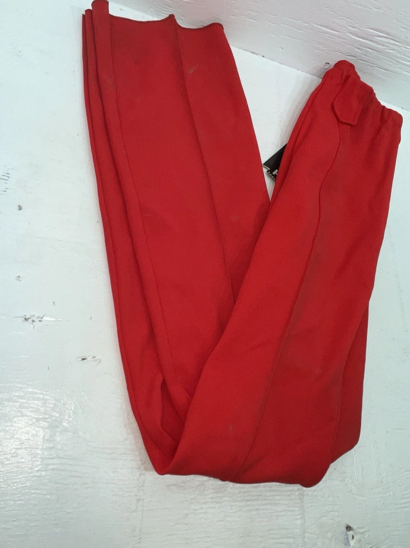 New Vintage Red Panhandle Slim Polyester Pants #1520 VV-78