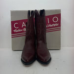 New Women’s Red Capezio Cowboy Boots. L 553 10 M. 16-133