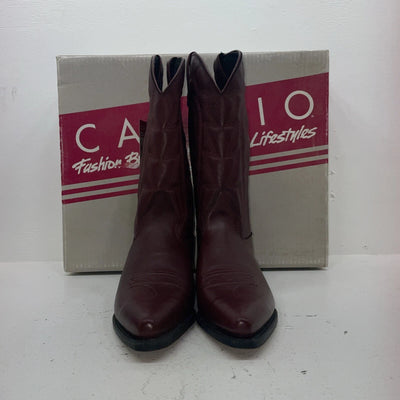 New Women’s Red Capezio Cowboy Boots. L 553 10 M. 16-133