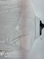 New Women’s Denum Jeans White Short Sleeve Button Up Medium YY-122