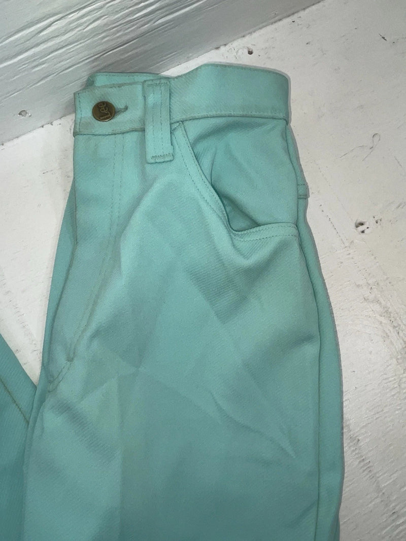 New Vintage Blue Lee Polyester Pants #261275 VV-80