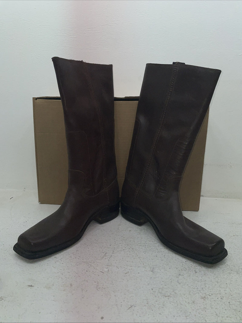 New Men’s Brown Rodeo Cowboy Boots. M 35 9 D. 3-57