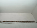 New Brown Genuine Leather Nocona Silver Bling Cross XL Belt #N1330999 Z-75