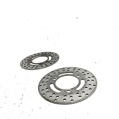 99-02 Kawasaki Prairie 300 4x4 OEM Front Brake Disc Pair 41080-1216 AK31