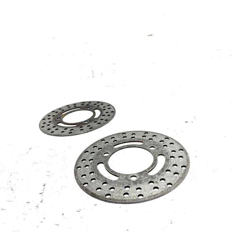 99-02 Kawasaki Prairie 300 4x4 OEM Front Brake Disc Pair 41080-1216 AK31