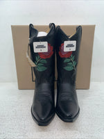 New Youth Black Smoky Mountain Cowboy Boots. 3688 Y 5. 24-136