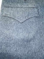 New Vintage Blue Circle S Polyester Pants #CP4776 SS-8
