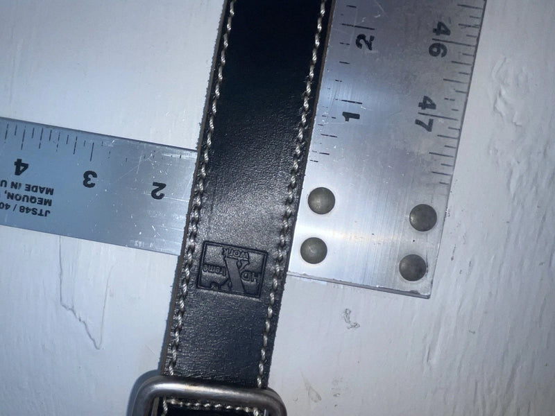 New Black Genuine Leather HD Extreme 40” Belt #N2711801 NN-138