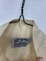 New Women’s Town And Country Yellow Long Sleeve Button Up Size 32 YY-93