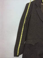 New Men’s Pioneer Wear Brown Suit Jacket 48 #12580 T-608
