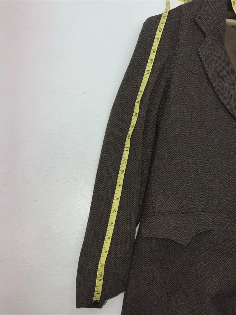 New Men’s Pioneer Wear Brown Suit Jacket 48 #12580 T-608