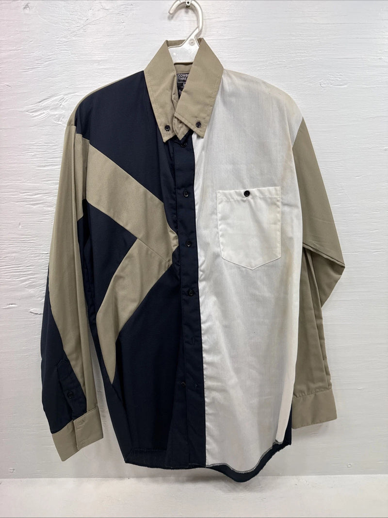 New Men’s Cowboy Threads Multiple Long sleeve button up Small B-64