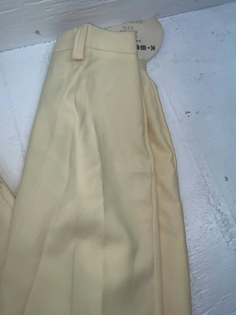 New Vintage Yellow Quicksilver Polyester Pants #2662 3A-74