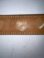 New Brown Genuine Leather Nocona Tooled 32” Belt #1981B JJ-44