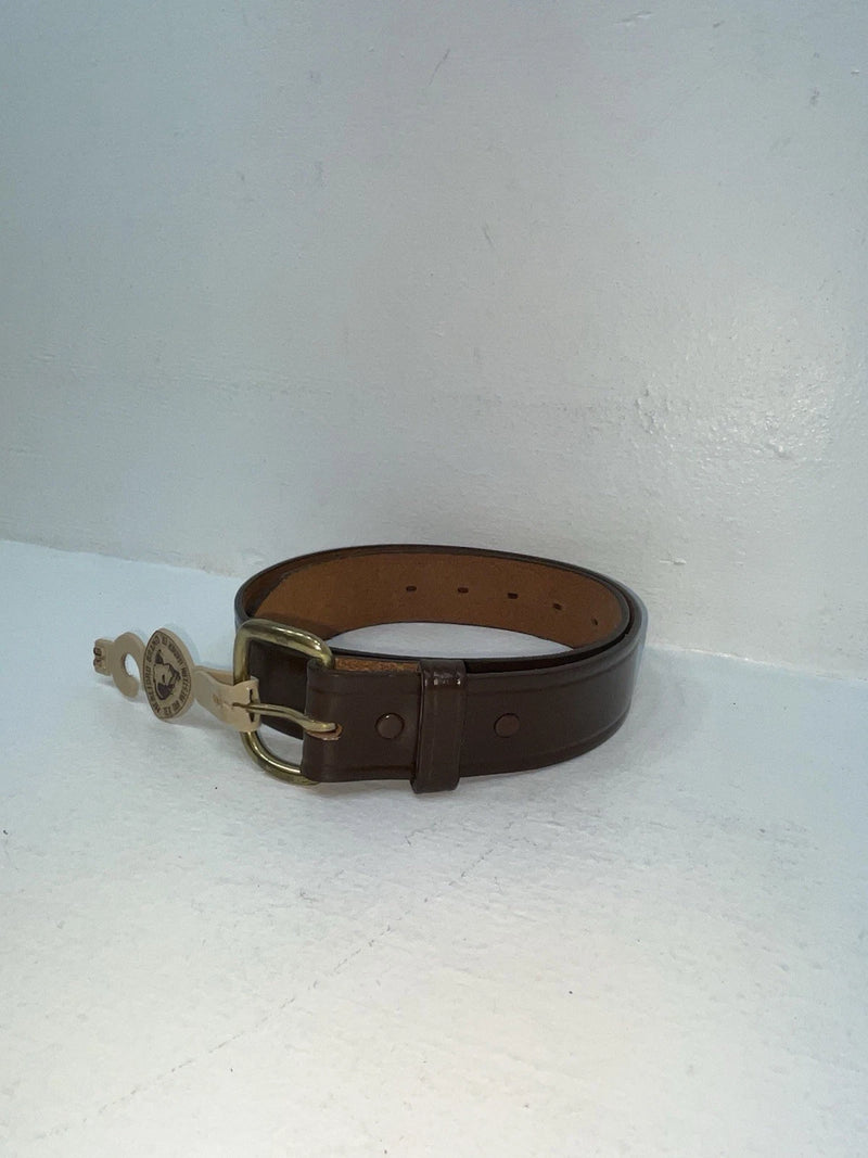 New Brown Genuine Leather Hereford 30” Belt #021952 Z-43