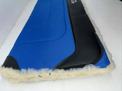 New Billy Cook Blue Nylon Wool Saddle Pad 31x31 #12268 Pad-24