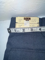 New Vintage Blue Circle S Polyester Pants #6811 XX-95