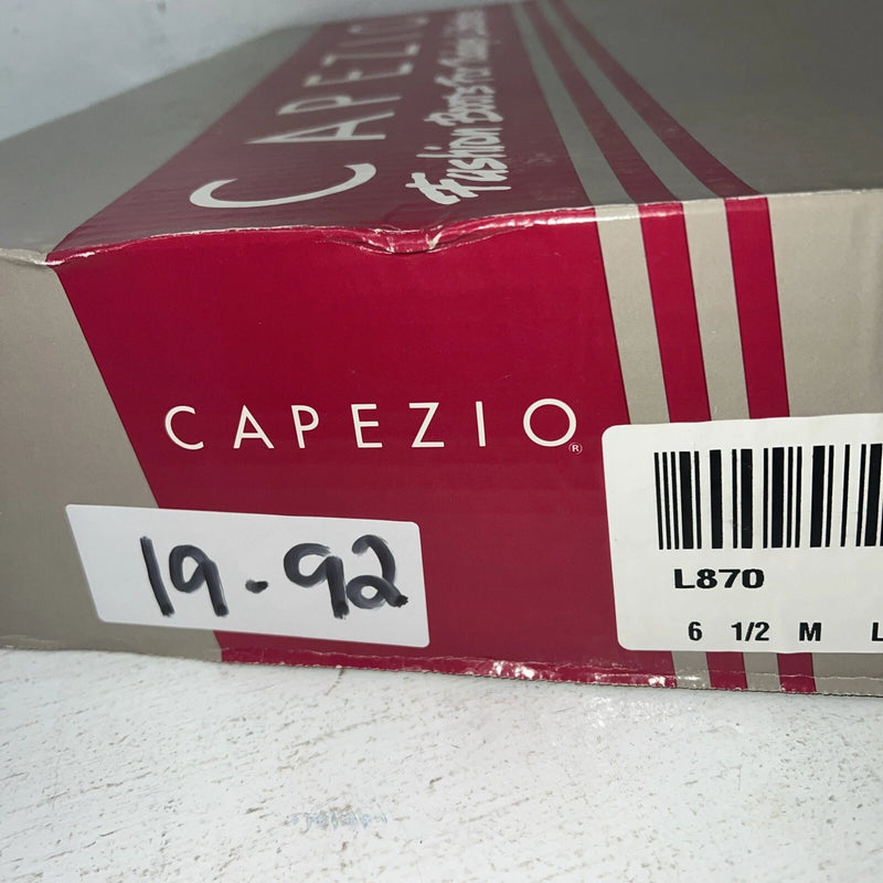 New Women’s Black Capezio Cowboy Boots. L 870  6.5 6 1/2 M. 19-92