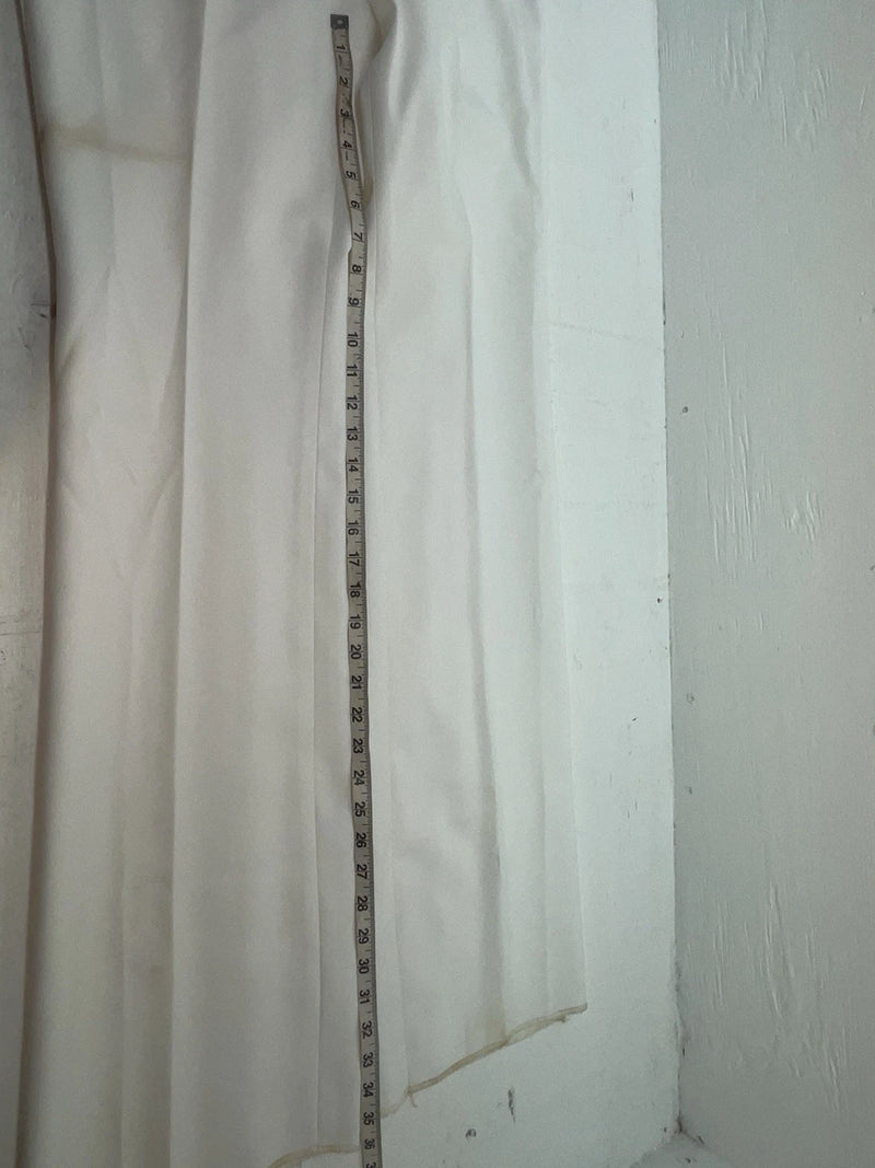 New Vintage White Dickson Jenkins Polyester Pants VV-64