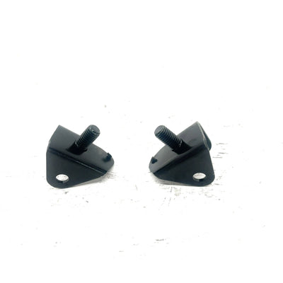 07 Can-Am Outlander 650 4x4 OEM Front Upper Shock Bracket Pair 706201036 AB17.1
