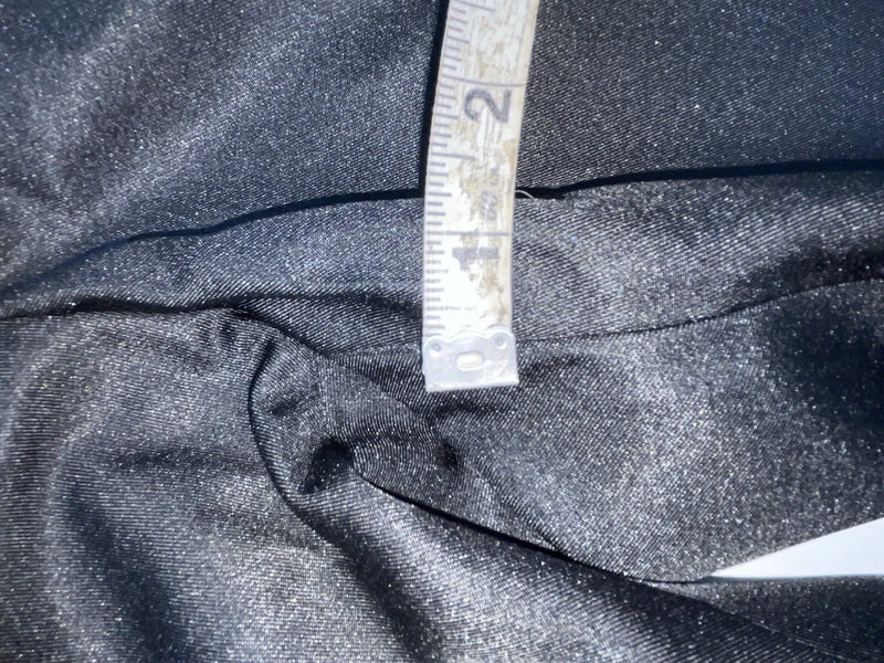 New Vintage Black Circle S Polyester Pants #CP4793 OO-35