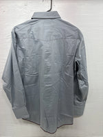New Men’s Dee-Cee Gray Red Long Sleeve Pearl Snap 16 X 33 Large AA-82