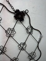 New Western Moments Bronze Hanging Rose Picture Rack #94490 3C-29