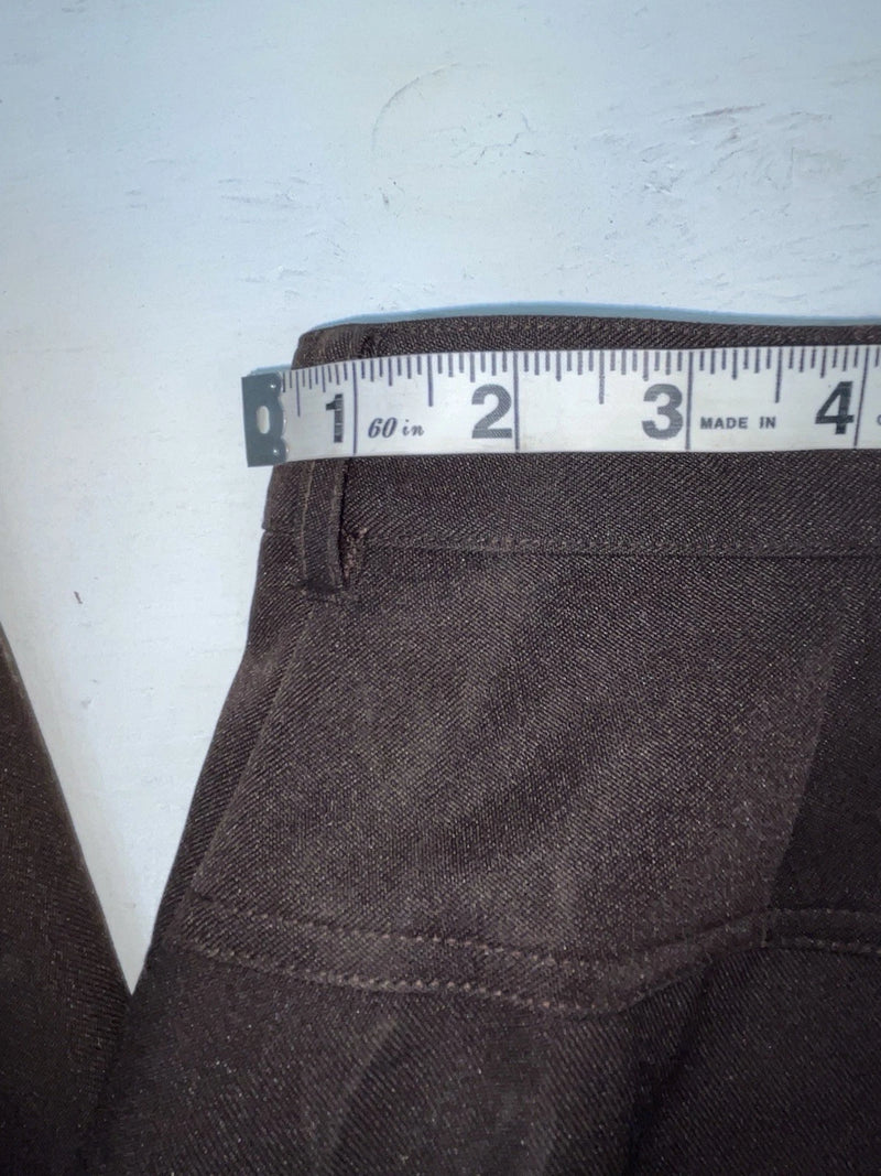 New Vintage Brown Mesquite Polyester Pants #5506 3A-105