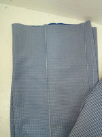 New Vintage Blue Checkered Dickson Jenkins Polyester Pants #536 ZZ-41