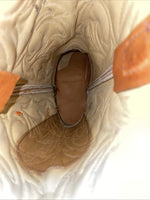 New Men’s Brown Texas Brand Cowboy Boots. M 139 8 D. 2-33
