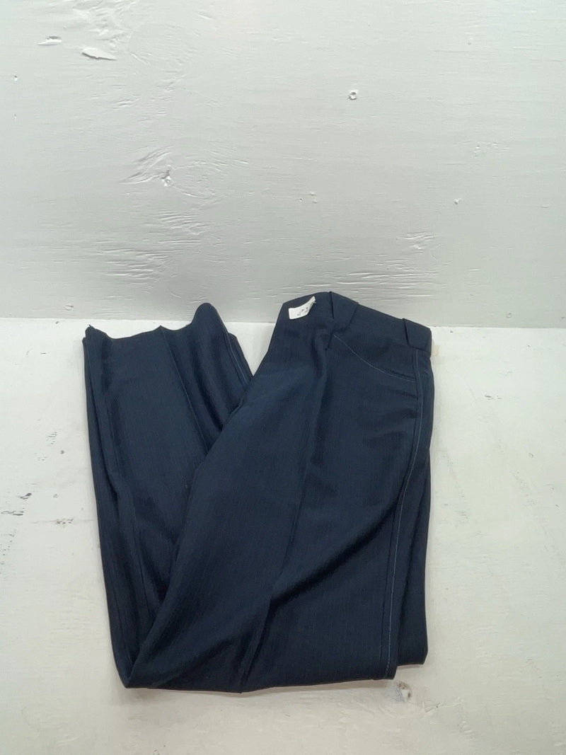 New Vintage Blue Circle S Polyester Pants #BF85 SS-5