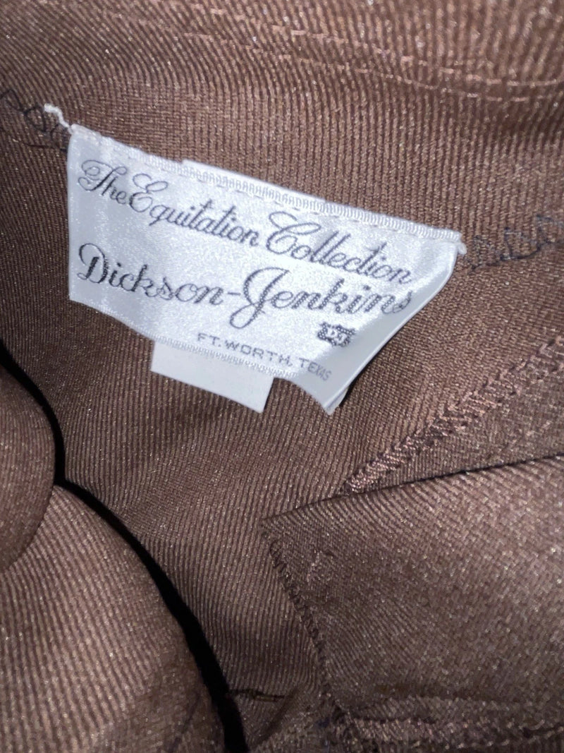 New Vintage Brown Dickson Jenkins Polyester Pants #9928 VV-55