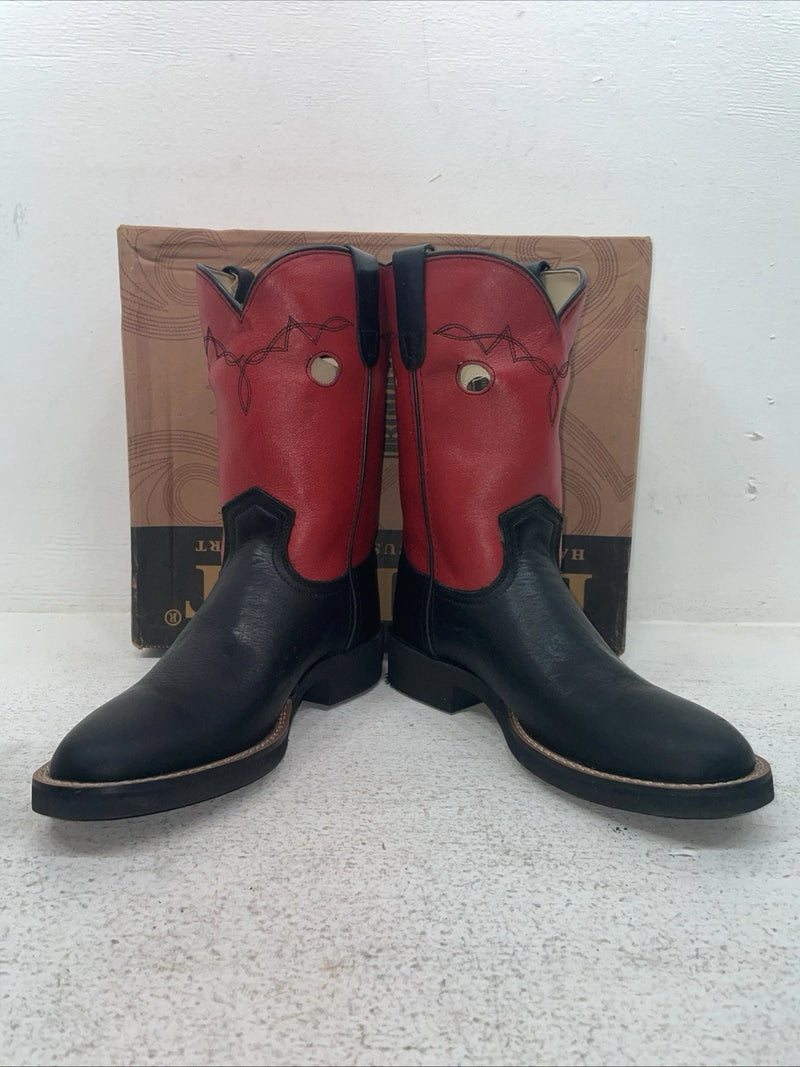 New Youth Red Dan Post Cowboy Boots. C 3126 5. 2-120