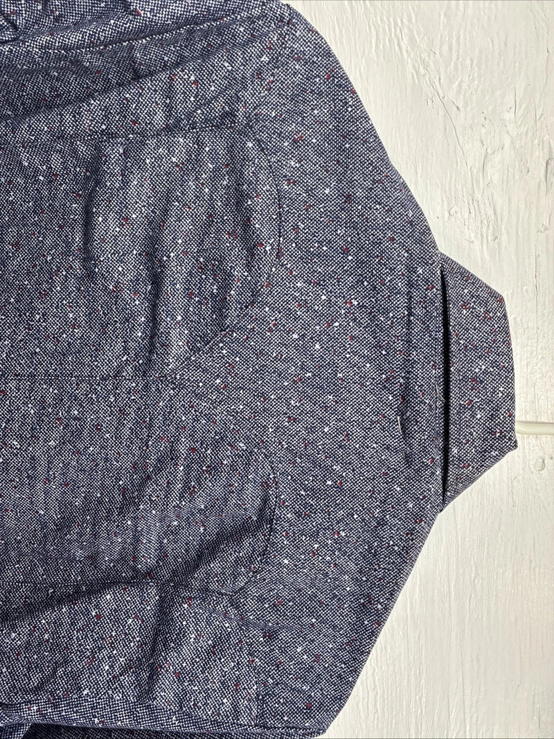 New Men’s Tem Tex Blue Jean Long Sleeve Pearl Snap 15 Medium AA-74