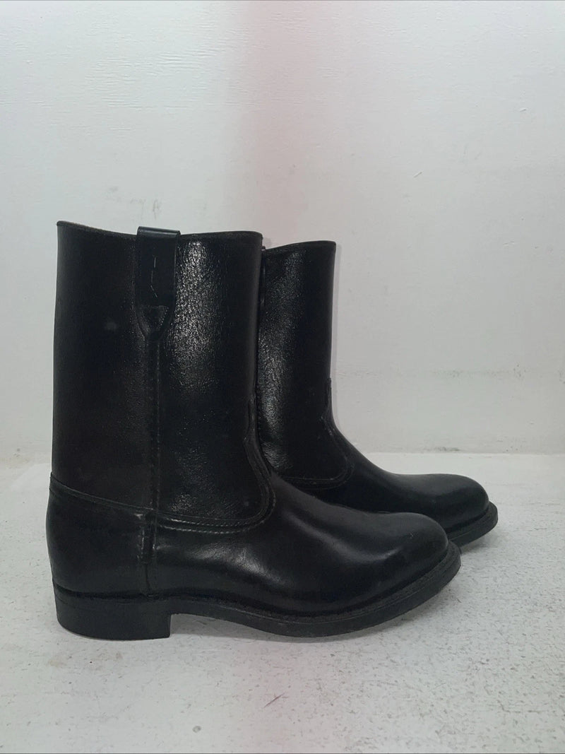 New Men’s Black Texas Brand Cowboy Boots. 6100 8.5 8 1/2 D. 4-106￼