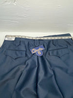 New Vintage Blue Circle S Polyester Pants #CP5091 VV-4