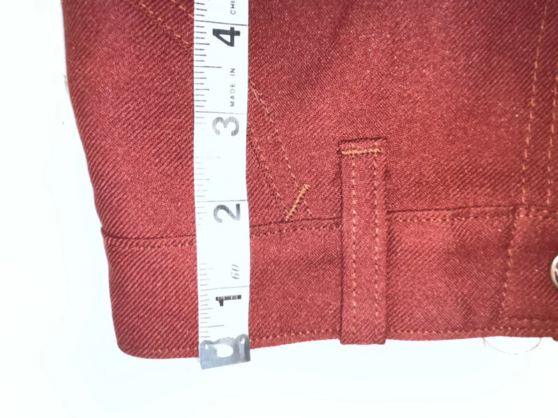 New Vintage Red Dickson Jenkins Polyester Pants #5512A 3A-90
