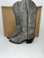 New Women’s Gray Kenny Rodger’s Cowboy Boots. F403 5.5 5 1/2 M. 20-58
