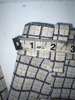 New Vintage Yellow And Black Striped Dickson Jenkins Polyester Pants #724 VV-69