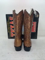 New Men’s Brown Texas Brand Cowboy Boots. 1081 9 D. 3-54