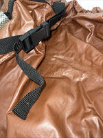 New Brown Vinyl English Saddle Cover With Handles #239976 HH-41