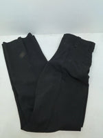 New Vintage Black Circle S Polyester Pants #CP4793 OO-100