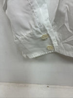New Woemns Fenton White Designed Long Sleeve Half Zip Size 14 YY-32