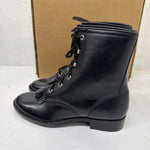 NEW American West Trading Company Cowboy Boots Black Lacer Boot Size 5.5D. 1-14