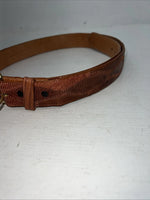 New Brown Nocona Genuine Leather Belt 49” #N161103 W-10