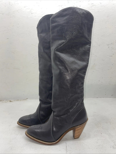 New Women’s Grey Kenny Roger’s Cowboy Boots. 40102 7 M. 18-36