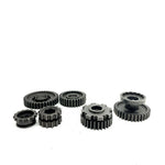 03 Bombardier Traxter 500 4x4 Auto OEM Rear Output Shaft Gear Set 711220497 AB15