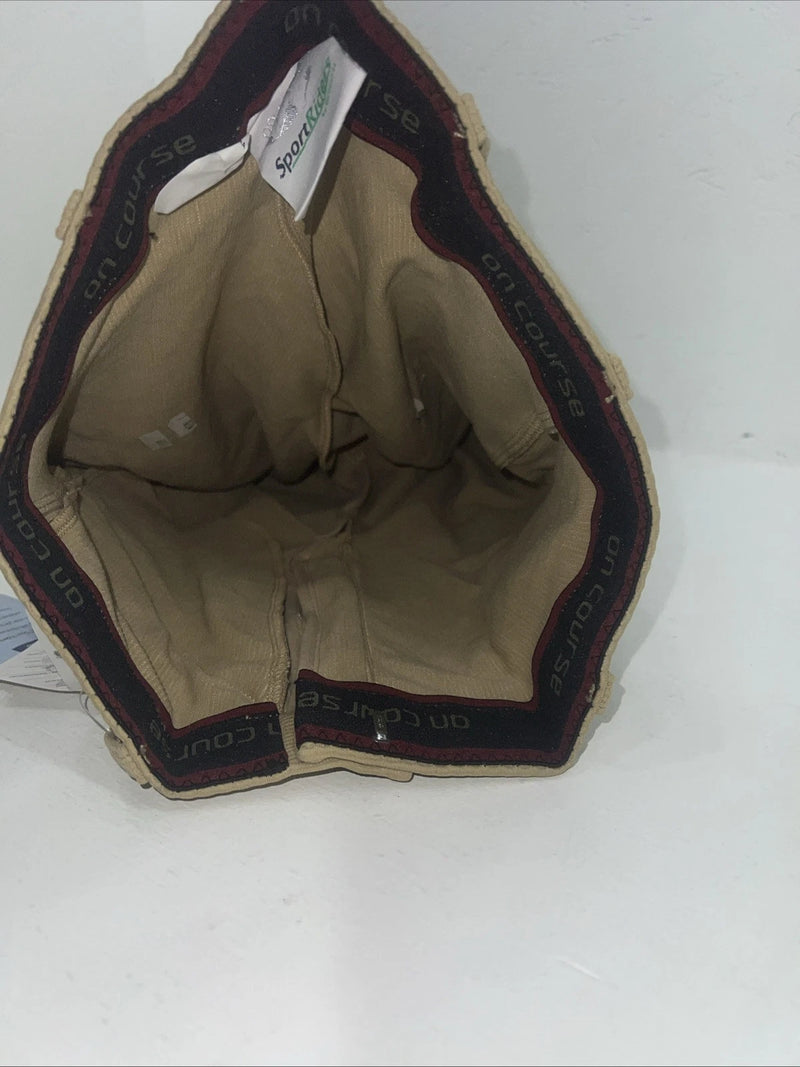 New Women’s Sport Riders Tan English Breeches. #041565 28-R  A-156