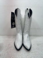 New Women’s White Kenny Roger’s Cowboy Boots. 40347 5 M. 2-151